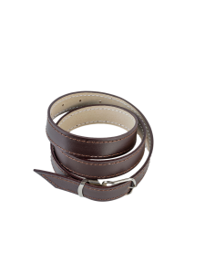 Ремень поясной женский ТУ / кожа / коричневый (м)