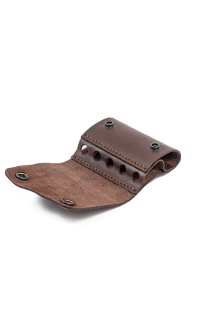 Подсумок 7,62*5 / кожа / коричневый