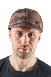 Бейсболка утепленная Скаут / алова / туман (м)