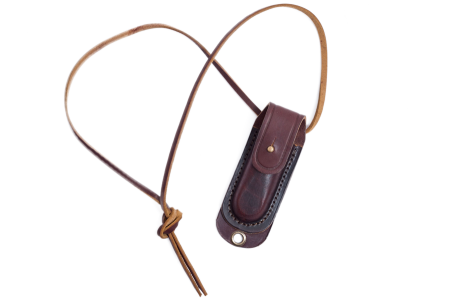 ***Чехол для складного ножа малый Хольстер 25 лет(90*25*18) / кожа