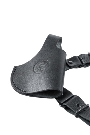 Кобура наплечная для устройства аэрозольного Пионер / кожа / черный