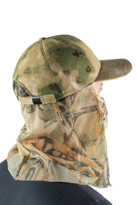 Бейсболка Охотник / смесовая ткань / малахит (м)