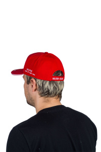 Бейсболка летняя Хольстер / красный (м)