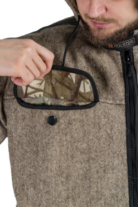 Костюм из сукна Вепрь / сукно / серый