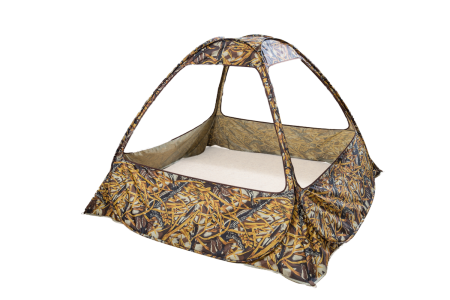 Засидка-автомат с сеткой / ткань синтет. / сухой камыш