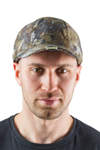 Бейсболка утепленная Сигнал NEON / иск.замша / лес соты (м)