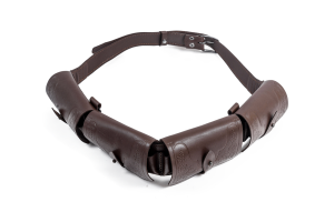 Патронташ закрытый 12к /кожа/ коричневый