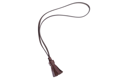 Темляк офицерский / кожа / коричневый