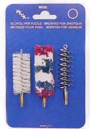 Набор ершей в блистере 3 ерша(латунь,пуховик,пластик) Megaline 12к