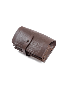 Подсумок 12х12 калибр / кожа / коричневый