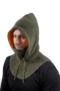 Капор мужской утепленный / флис / хаки (M-L) Капор мужской утепленный / флис / хаки (M-L)