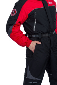 Комбинезон зимний Тайфун-2 / мембрана / красно-черный