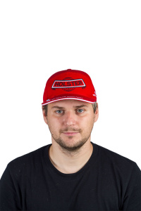 Бейсболка летняя Хольстер / красный (м)