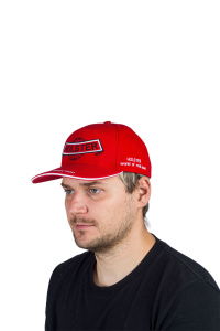 Бейсболка летняя Хольстер / красный (м)