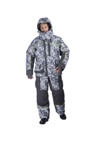 Костюм зимний Полярный Волк / мембрана 10000/10000 / пиксель серо-белый Костюм зимний Полярный Волк / мембрана 10000/10000 / пиксель серо-белый