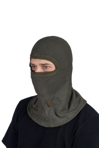 Шлем-маска Балаклава / флис-вафля / олива (58-60)