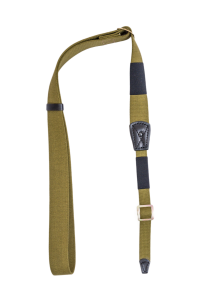 Ремень ружейный бесшумный 35мм (стропа облегченная ТУ) / кожа-стропа