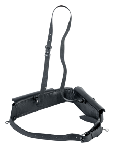 Патронташ 40х12 / кожа / черный (м)