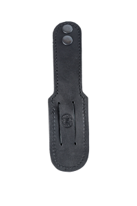 Чехол для ножа "Ворсма" универсальный / кожа / черный Чехол для ножа "Ворсма" универсальный / кожа / черный