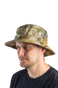 Панама 3 в 1 / смесовая ткань / лес 2010 (м)