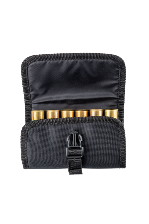 Подсумок на 6 патронов универсальный калибр 12, 16, 20 Модуль / ткань / черный