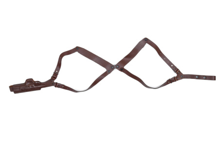 Кобура наплечная вертикального ношения мод. V ТТ / кожа / коричневый