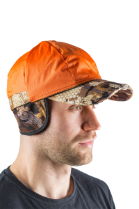 Бейсболка утепленная Сигнал NEON / алова / соты (м)