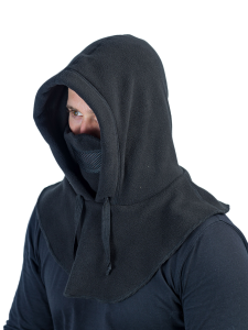 Балаклава капюшон унисекс / флис / черный (м) Балаклава капюшон унисекс / флис / черный (м)