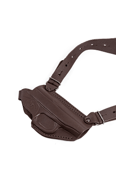Кобура комбинированная ПМ / кожа / коричневый