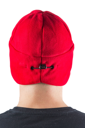 Шапка Эльбрус / виндблок / красно-черный (57-60) (м)