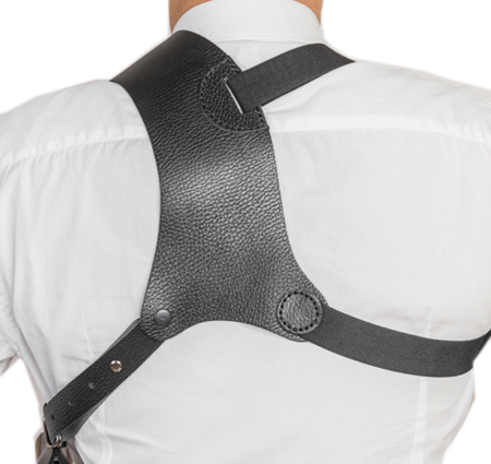 Кобура наплечная вертикального ношения  мод. V 1 Хорхе 1 / кожа / коричневый