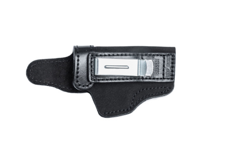 Кобура поясная мод. H Гроза-02 открытая суперлетняя / кожа / черный