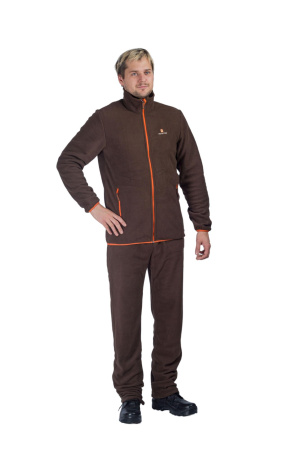 Костюм мужской Медведь / флис / коричневый
