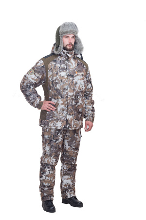 Костюм Снежный барс / алова / коричневые соты