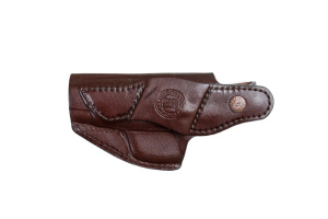 Кобура поясная мод. Kz Гроза-02 закрытая комбинированная / кожа / коричневый