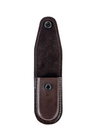 Чехол для ножа "Ворсма" (м) / кожа / коричневый