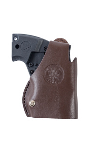 Кобура Дш Сигнал Охотника ПУ-3 / кожа / коричневый