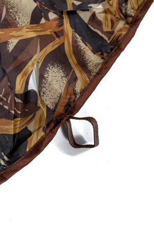 Накидка Паутина 2*3 / ткань синтет. / сухой камыш