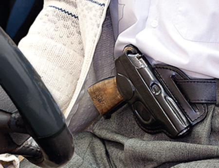 Кобура поясная мод. D Хорхе-1 / кожа / черный