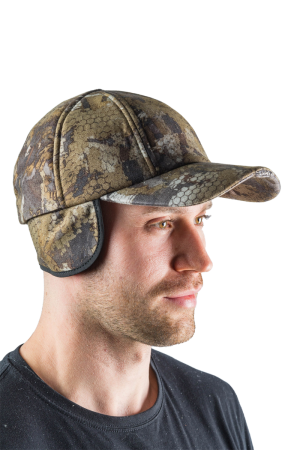 Бейсболка утепленная Сигнал NEON / алова / лес соты (м)