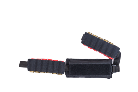 Подсумок-патронташ на 12 патронов 12,16,20 калибр Модуль / ткань синтет. / черный