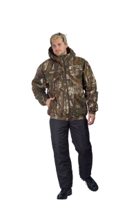 Куртка утепленная / смесовая ткань / лес
