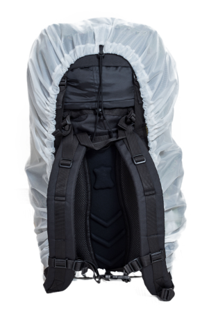 Накидка маскировочная на рюкзак 70л. / нейлон / белый