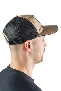 Бейсболка бежевая с сеткой (м)