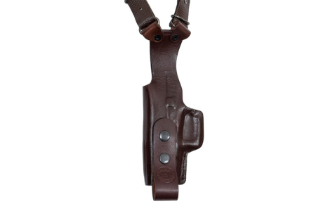 Кобура наплечная вертикального ношения  мод. V 1 Хорхе 1 / кожа / коричневый