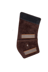 Патронташ на приклад / кожа / коричневый (м)