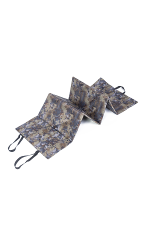 Коврик складной односпальный / таффета / разноцветные