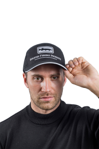 Бейсболка черная с сеткой (м)