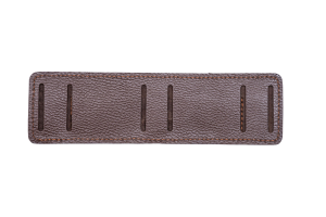 Подсумок поясной открытый 10п 20к / кожа / коричневый