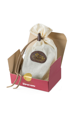 Патронташ на приклад 5*7,62 Монте Карло Царская охота / кожа